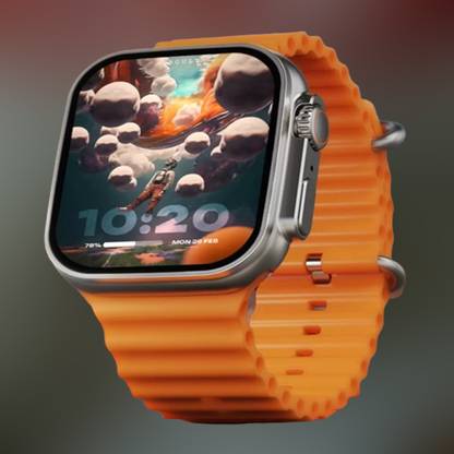 KadWaniya T800 Ultra Smart Watch With Wireless Charging Smartwatch