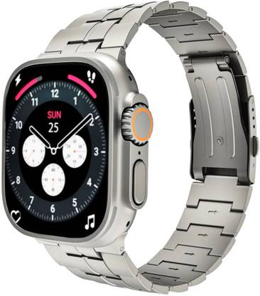 sk ultra Titanium smart watch S9 calling, Spo2, alarm, email Smartwatch