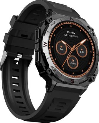 boAt X500 w/ 1.43'' AMOLED Display, BT Calling & Ultra Premium Metal Body Smartwatch