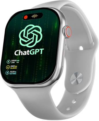 CrossBeats Nexus 2.01" Super AMOLED Smartwatch: ChatGPT, Bluetooth Calling, GPS, AI Health Smartwatch
