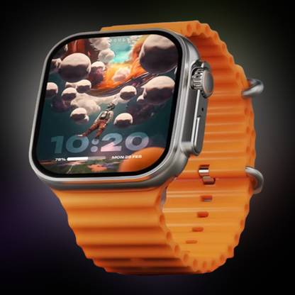 KadWaniya T800 Ultra Smart Watch With Wireless Charging Smartwatch