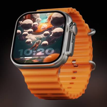 KadWaniya T800 Ultra Smart Watch With Wireless Charging Smartwatch