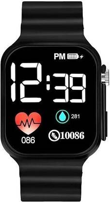 EDENSCOPE LED Luxurious Silicone (Not Smart Watch) Digital Watch for Unisex_EDNSW75 Smartwatch