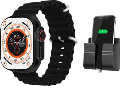 keeva T800 Ultra Biggest Display Smart Watch (Free Wall Stand )with Bt Calling Smartwatch