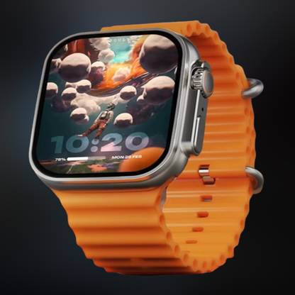 KadWaniya T800 Ultra Smart Watch With Wireless Charging Smartwatch