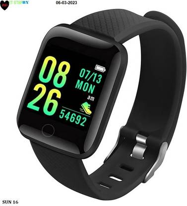 SAWARDE DS2115 ID116_ PLUS MULTI FACES BLUETOOTH SMARTWATCH BLACK(PACK OF 1) Smartwatch
