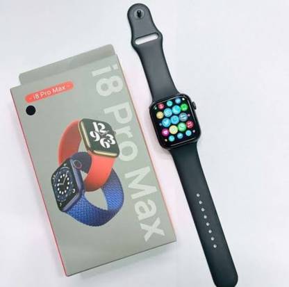 NIKHILX i8 Pro max Black Smartwatch Smartwatch