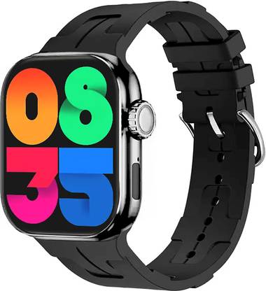 Time Up New 2024 Launch Big 2.03 Inch Dial Edge To Edge Screen Designer Pattern Strap Smartwatch