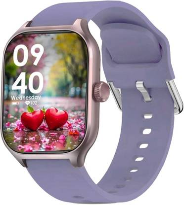 Waunset H9 Smartwatch Display/Bluetooth Calling Smart Watch with Wireless Charging, Smartwatch