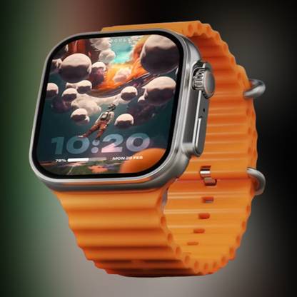 KadWaniya T800 Ultra Smart Watch With Wireless Charging Smartwatch