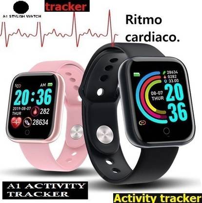 AZSY S1738 D20_MAXACTVITY TRACKER MULTI FACES SMART WATCH BLACK(PACK OF 1) Smartwatch
