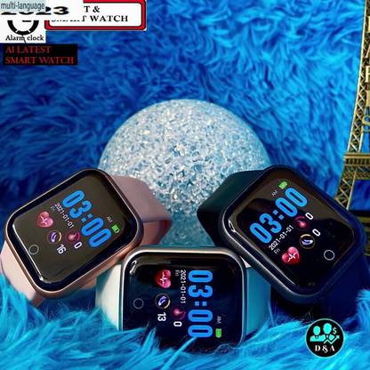 Bashaam K1370 D20 PRO ACTIVITY TRACKER BLUETOOTH SMART WATCH BLACK(PACK OF 1) Smartwatch