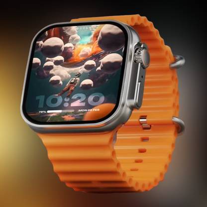 KadWaniya T800 Ultra Smart Watch With Wireless Charging Smartwatch