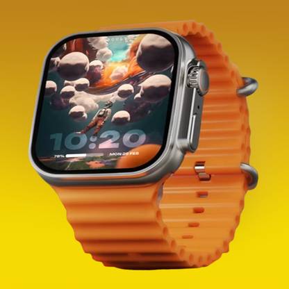 KadWaniya T800 Ultra Smart Watch With Wireless Charging Smartwatch