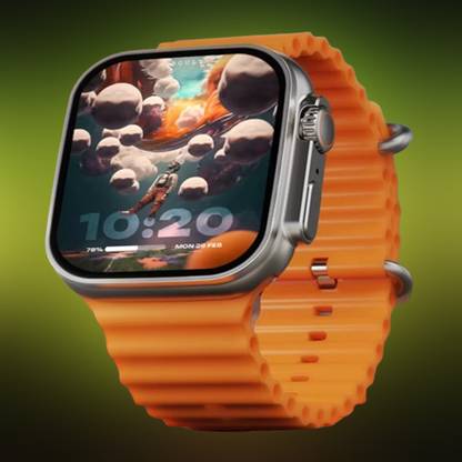 KadWaniya T800 Ultra Smart Watch With Wireless Charging Smartwatch