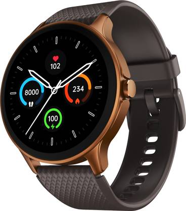 Noise Fuse 1.38 Round Display with Bluetooth Calling, Metallic Finish,IP68 Rating Smartwatch  (Brown Strap, Regular) at Rs. 1299