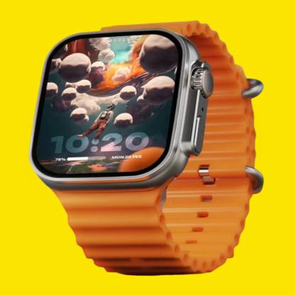 KadWaniya T800 Ultra Smart Watch With Wireless Charging Smartwatch