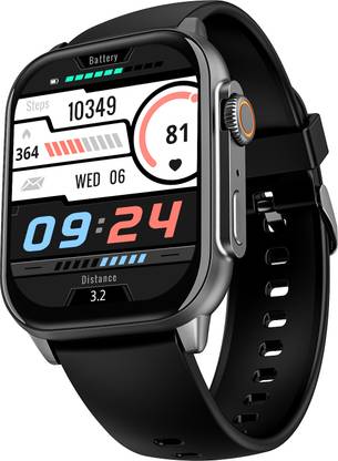 boAt Wave Vivid w/ 4.97 CM(2.0") AMOLED Display, BT Calling & Premium Metal Design Smartwatch