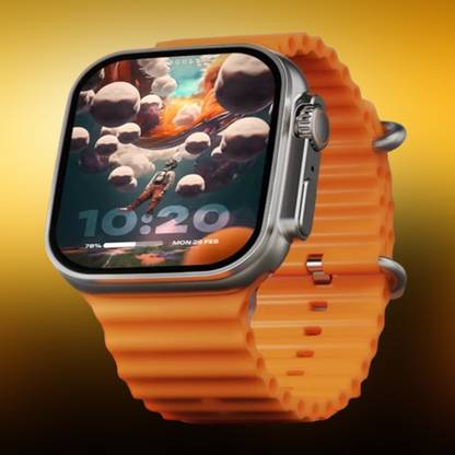 KadWaniya T800 Ultra Smart Watch With Wireless Charging Smartwatch