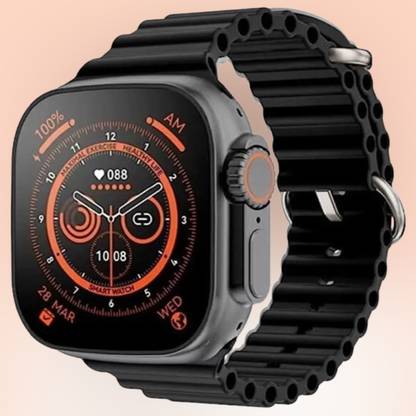 KadWaniya T800 Ultra Smart Watch With Wireless Charging Smartwatch