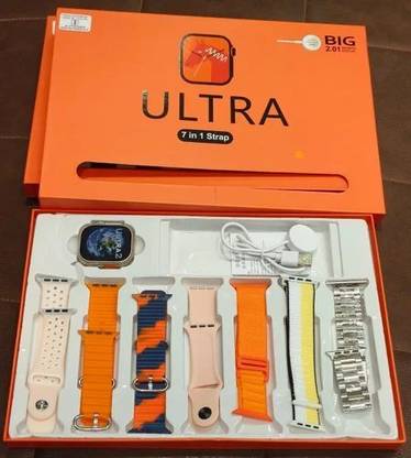 Arceus 7 in 1 combo ultra & Smart watch 7 in1 Strap E2 Smartwatch