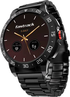 Fastrack Magnus FX3|37mm Super�UltraVu�Display |Working Crown|BT Calling|IP68|SOS Calling Smartwatch