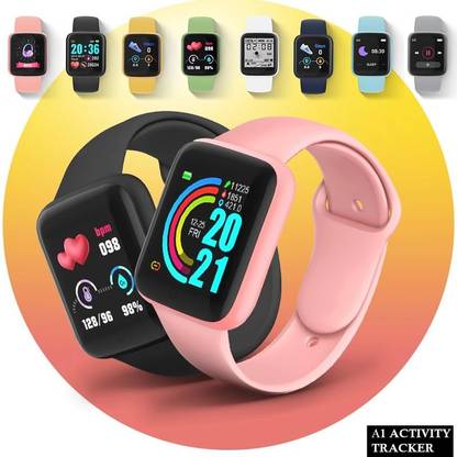 Bashaam S999(A1) PLUS ACTIVITY TRCAKER STEP COUNT SMART WATCH BLACK(PACK OF 1) Smartwatch