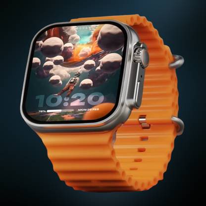 KadWaniya T800 Ultra Smart Watch With Wireless Charging Smartwatch