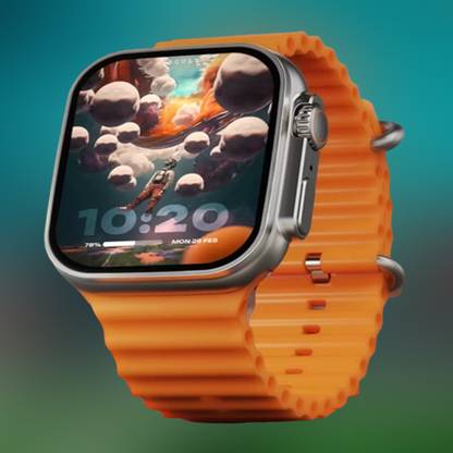 KadWaniya T800 Ultra Smart Watch With Wireless Charging Smartwatch