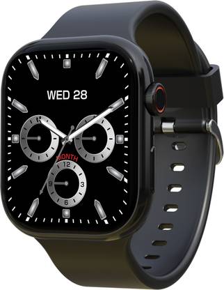 PA Maxima Max Pro Plus 1.96''Ultra HD Display, BT Calling, Active Crown, Metal Body Smartwatch