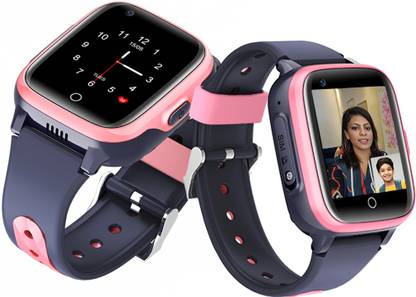 SeTracker Connect2kidz SETRCK4GW Touch Screen Safe Voice & Video Calling Smartwatch- Pink Smartwatch