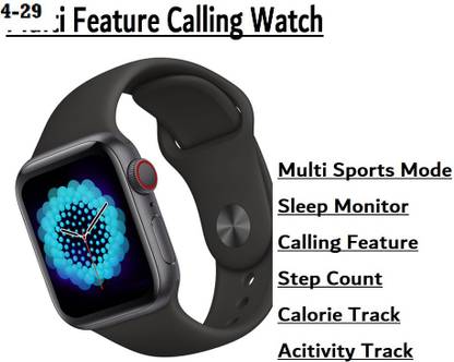 Bymaya L155(W26+) ADVANCE MULTI FACES STEP COUNT BLUETOOTH SMART WATCH(pack of 1) Smartwatch