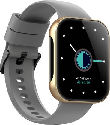 Cellecor ROAR 1.96" HD BT Calling with 500 NITS, Always-ON, Voice Assistant, SPO2, HR Smartwatch