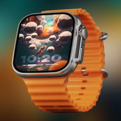 KadWaniya T800 Ultra Smart Watch With Wireless Charging Smartwatch