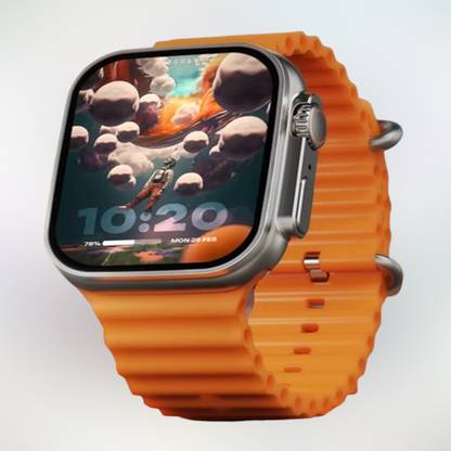 KadWaniya T800 Ultra Smart Watch With Wireless Charging Smartwatch