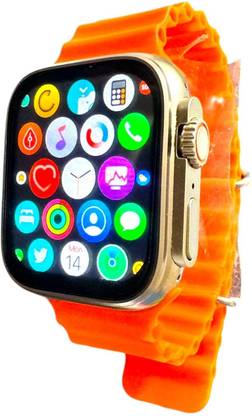 zentrix T800 Ultra Smart Watch Series 8 ORANGE Smartwatch