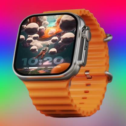 KadWaniya T800 Ultra Smart Watch With Wireless Charging Smartwatch