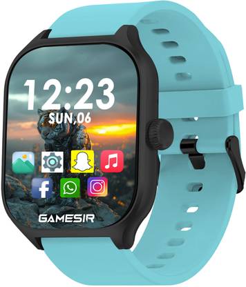GameSir Newly Launched H9 2.0" Square Dial watch, Full Touch Display, Bluetooth Calling Smartwatch