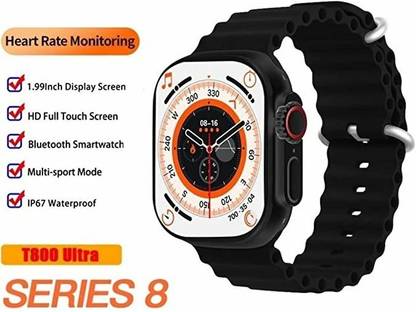 SGG Ultra GPS + Cellular, 39mm Titanium Case with Black Loop - Small Smartwatch