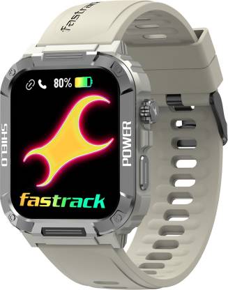 Fastrack Revoltt Vigor 1.91 Super HD Display|700 Nits|Functional Crown|BT Calling|Rugged Smartwatch