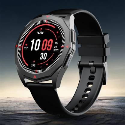 Pebble Rio 1.39 inch HD Display, Unique Polygonal Bezel Less Design, Premium Build Smartwatch