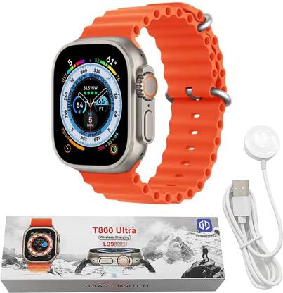 WRADER T800 Ultra Orange Smartwatch