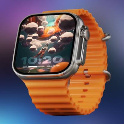 KadWaniya T800 Ultra Smart Watch With Wireless Charging Smartwatch