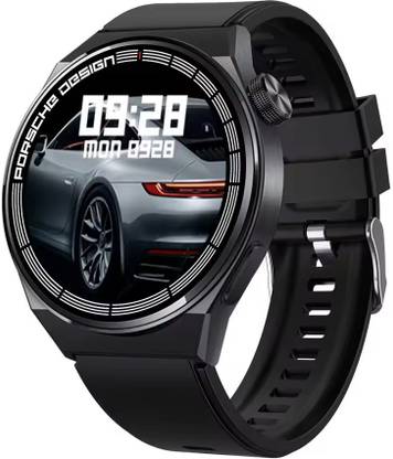 Anas GT8 Smartwatch with NFC Wireless Charging Round Smart Watch Smartwatch