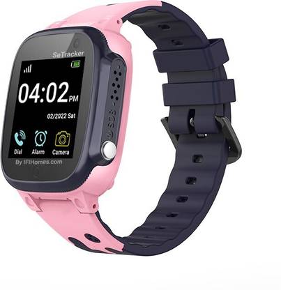 SeTracker Connect2Kidz LBS-M2 Smartwatch for Kids | Safe 2-Way Calling - (Pink) Smartwatch
