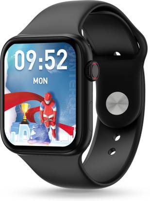 Pebble Frost 1.87'' BT Calling with 2.5D Curved HD Display, AI Voice Assisst Smartwatch