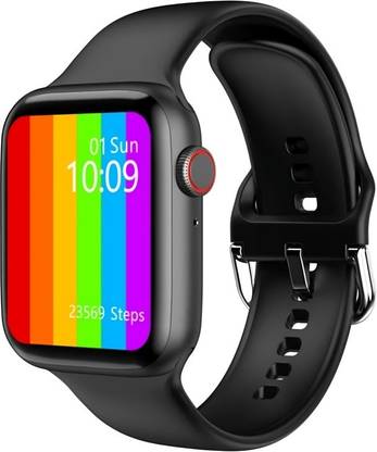 THE MOBILE POINT Hryfine 1.7"Ultra HD Full Touch Display with 30Workout Modes, Heart Rate Tracker Smartwatch