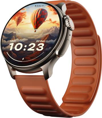 Boult Crown R Pro 2 1.43''HD AMOLED, BT Calling, Zinc Alloy Frame, SpO2 Tracking Smartwatch