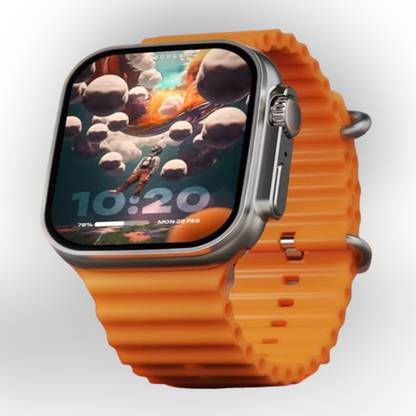 KadWaniya T800 Ultra Smart Watch With Wireless Charging Smartwatch