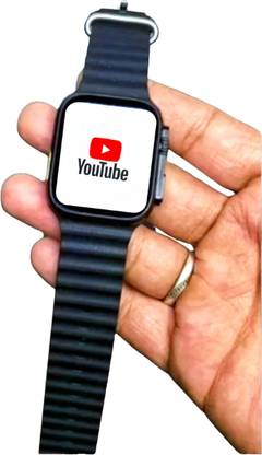 DOPEWOPE Smart watch T800 Ultra 8 With Wireless Charging & Noise cancellation Smartwatch